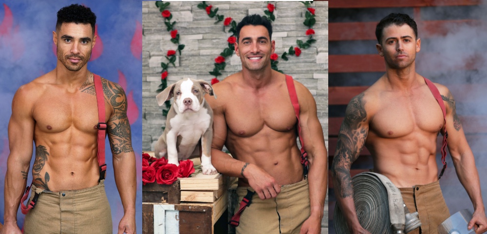 Australian Firefighters Calendar Is Back With Some Puppy Love & A Christmas Video