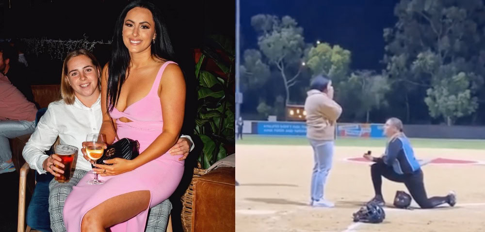 Perth Woman Proposes To Girlfriend In The Middle Of A Softball Game