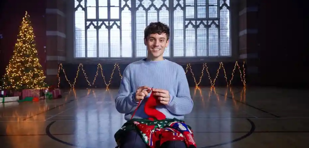 Out British Gold Medalist Tom Daley’s Alternative Christmas Message 2021