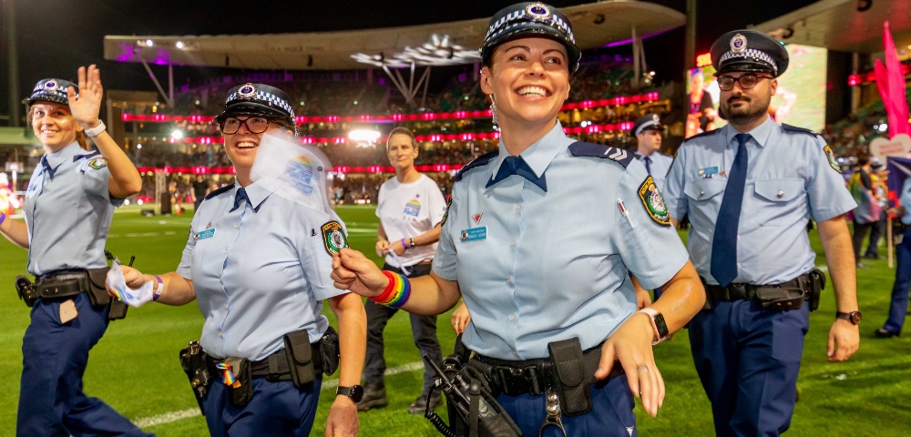 NSW Police Arrest Four People At Sydney Gay And Lesbian Mardi Gras Parade