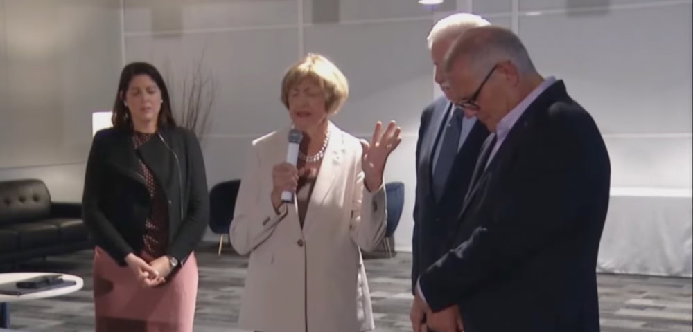 Scott Morrison Delivers Sermon At Anti-LGBT Margaret Court’s Church