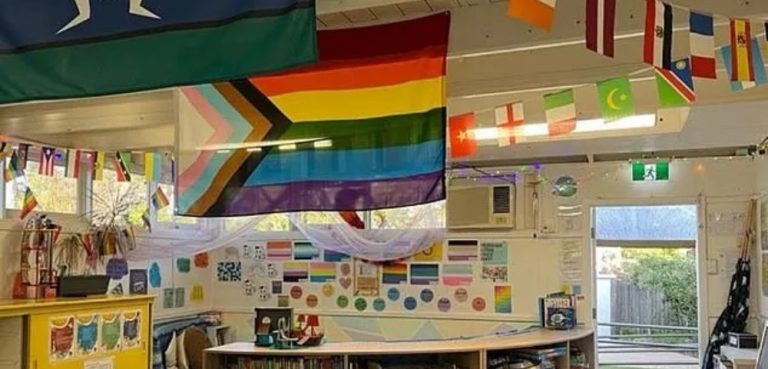 school flag LGBTQIA+ Youth
