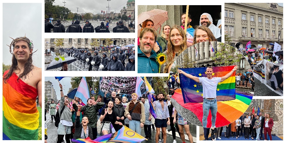 LGBT Activists Defy Belgrade EuroPride Ban, Police Clash With Homophobic Protesters