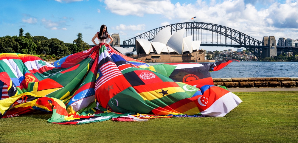 Amsterdam Rainbow Dress Arrives In Australia Ahead Of Sydney WorldPride 2023