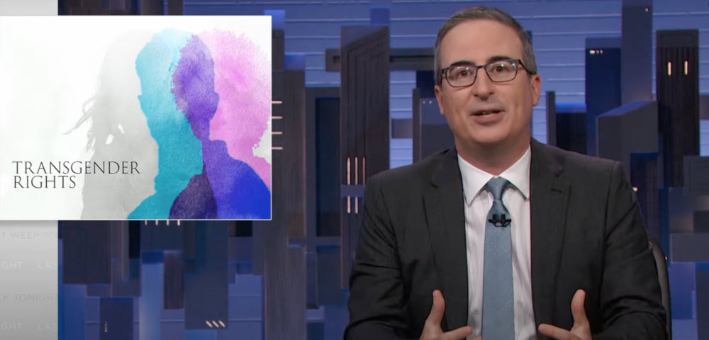 John Oliver, Host Of Last Week Tonight Goes Viral Defending Trans Rights