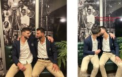 French Tennis Star Fabien Reboul Shares Photo Of Kiss With Fellow