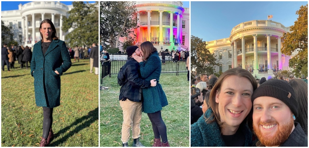 Trans Legislator Taylor Small Gets Engaged To Partner On White House Lawn