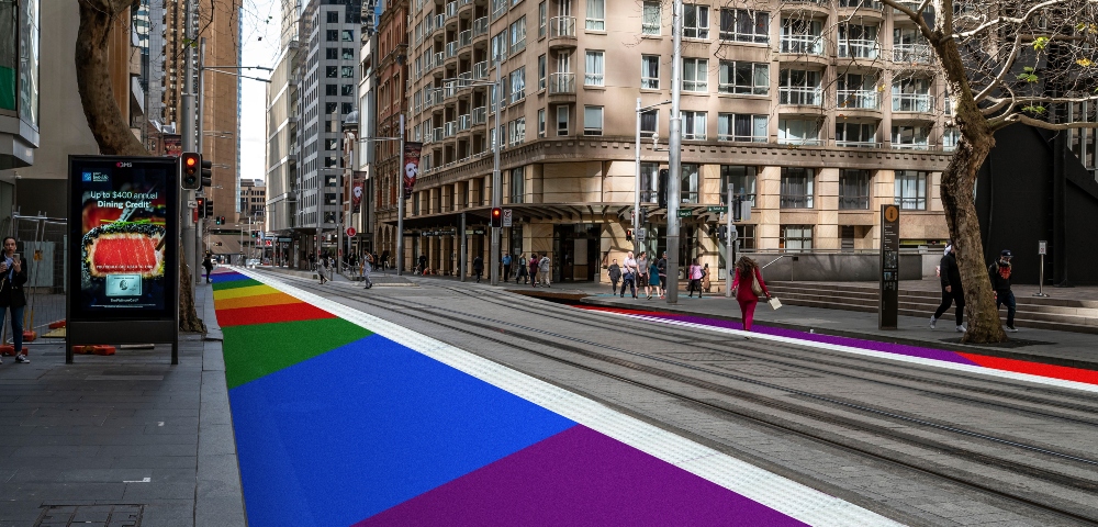 George Street To Be Transformed Into Giant Pride Flag