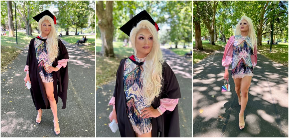 Melbourne Medical Student Graduates In Full Drag