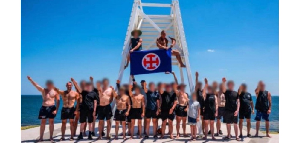 After Protests Against Drag Shows, Neo-Nazis Perform Hitler Salute At Melbourne Lookout