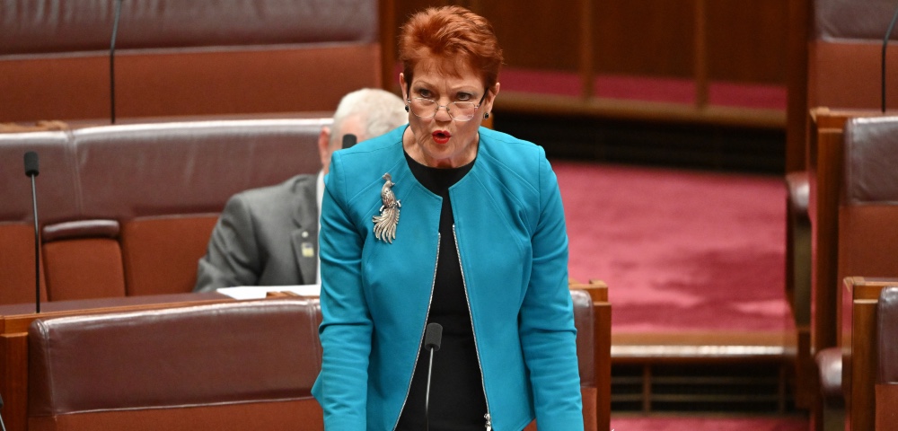 One Nation Leader Pauline Hanson’s Anti-Trans Motion Defeated In Senate