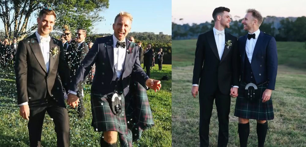 The Project’s Hamish Macdonald Marries His Longtime Partner Jacob Fitzroy