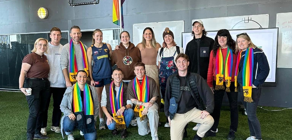 Hawthorn FC Faces Online Hate Over Pride Flag Video For IDAHOBIT
