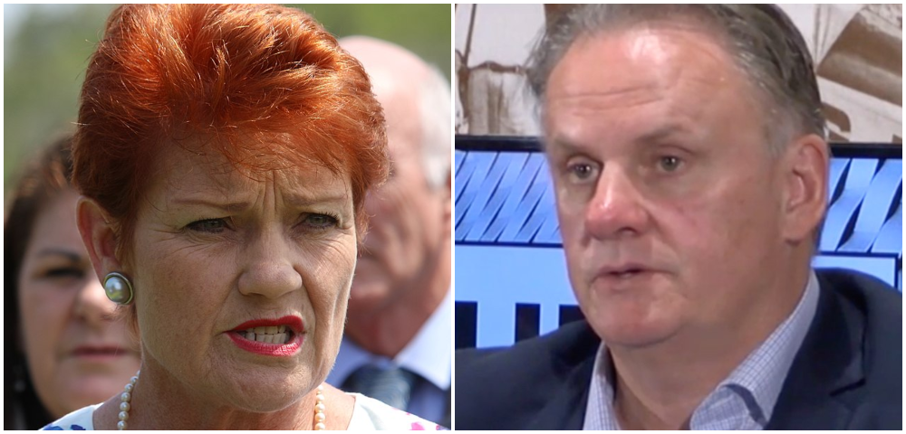 One Nation’s Pauline Hanson Backs Mark Latham Despite Homophobic Tweets