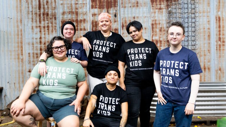 SDH Protect Trans Kids T Shirt group shot credit Noah Prenter 768x432