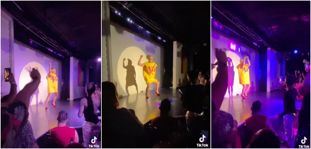 Drag Star Jan Lip Syncs To Troye Sivan’s ‘Rush’ Dressed As Bottle Of Amyl