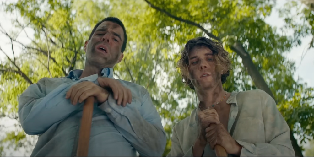 Trailer For Gay Dark Comedy Down Low Starring Lukas Gage And Zachary Quinto Released