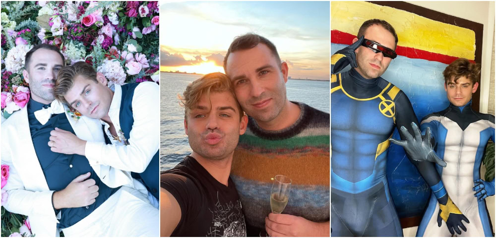 American Actor Garrett Clayton And Partner Blake Knight Celebrate 12 Years Together