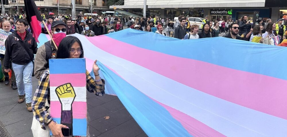 Activists Rally In Sydney For Trans Day Of Resistance