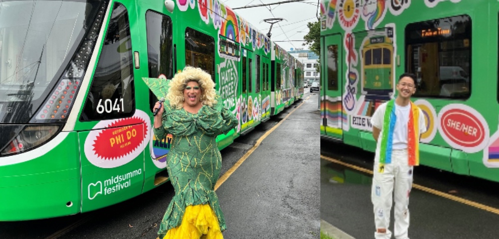 Melbourne’s New AllAboard Pride Tram 2024 Design Unveiled