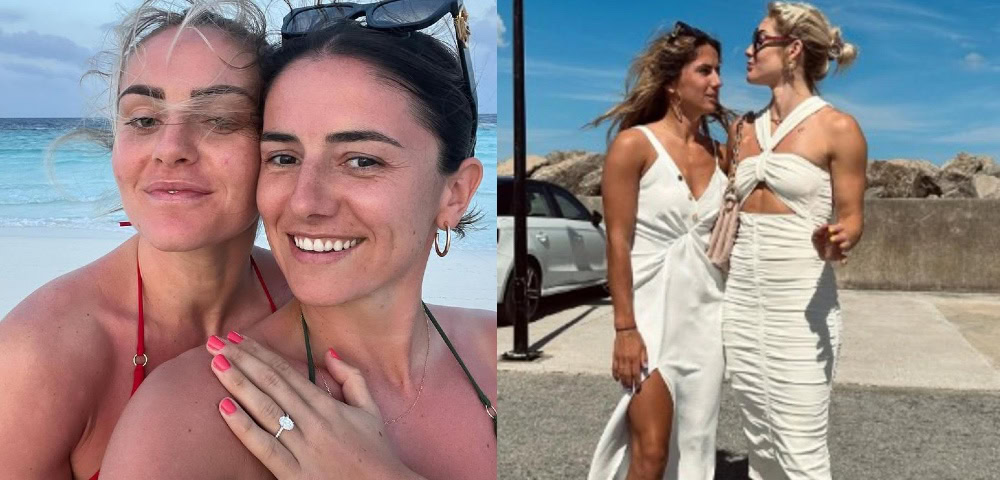 Matildas Star Ellie Carpenter Gets Engaged To Partner Danielle Van De Donk