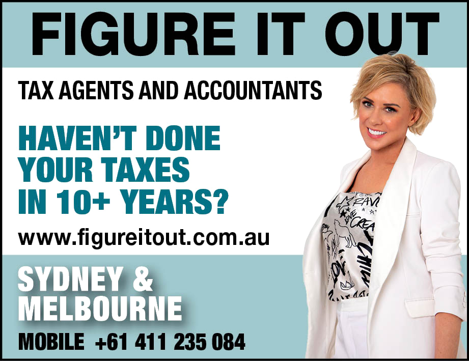 FIGURE IT OUT ACCOUNTANTS, TAX AGENTS AND MORTGAGE BROKERS