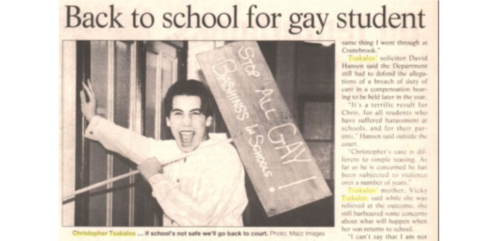 Classroom Abuse: Gay Students Sue