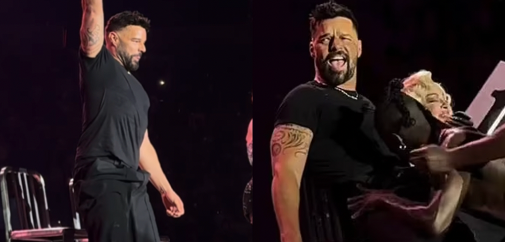 Ricky Martin’s Crotch Catches Everyones Attention at Madonna Concert