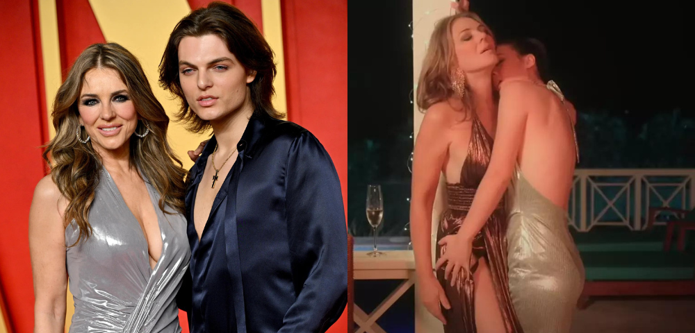 Liz Hurley’s Son Says Directing His Mum’s Gay Sex Scene Was “Totally Normal”