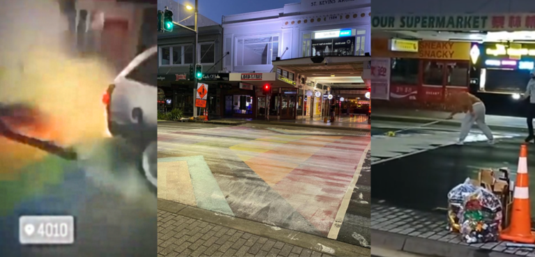 rainbow crossing