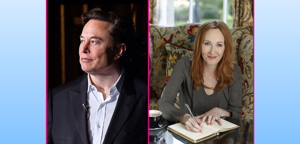 Elon Musk Asks Fellow Transphobe JK Rowling To Post Other Content