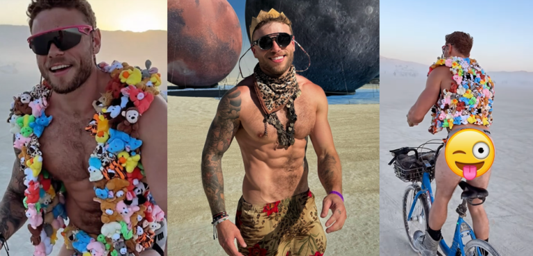 Gus Kenworthy Burning Man Festival