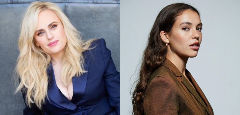 Rebel Wilson (L) and Charlotte MacInnes (R)