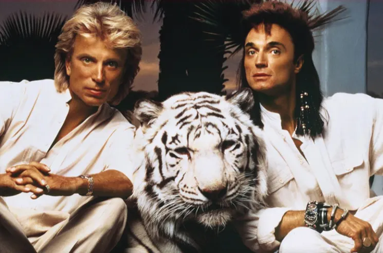 Siegfried & Roy with Mantacore