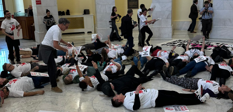 HIV/AIDS Protest Capitol Hill