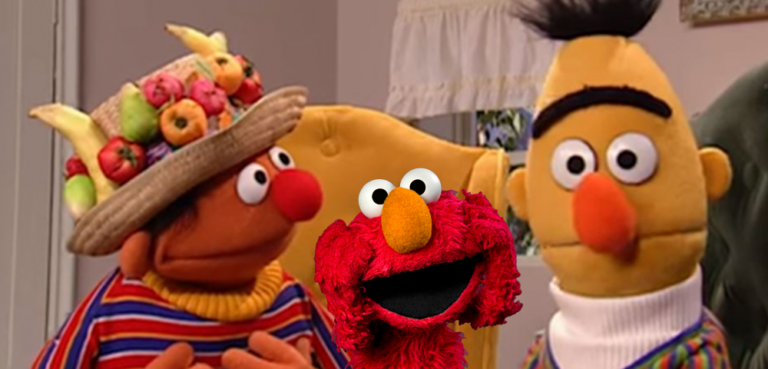 Bert and Ernie Elmo Republican