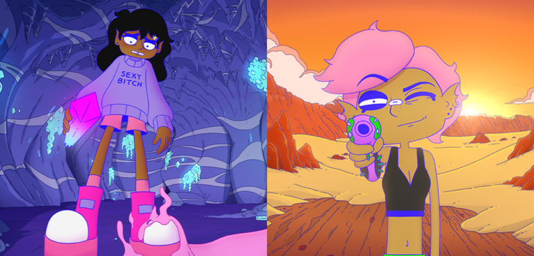 Lesbian Space Princess