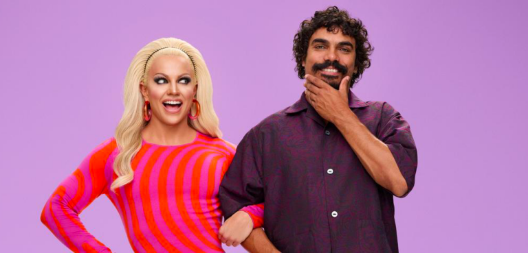 Courtney Act Tony Armstrong Eurovision