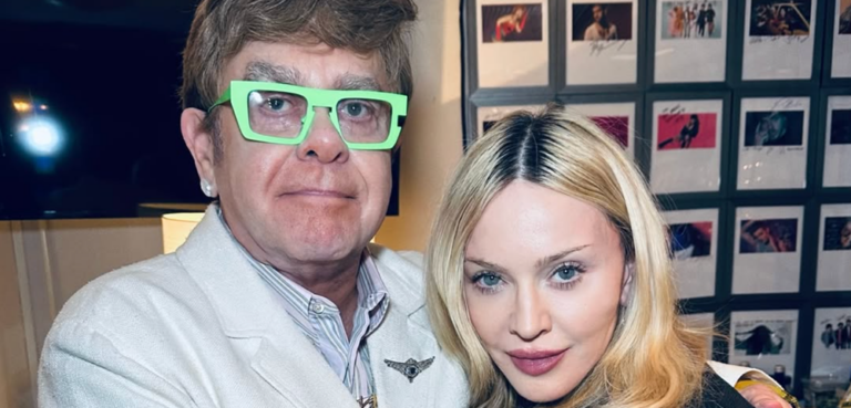 Madonna and Elton John