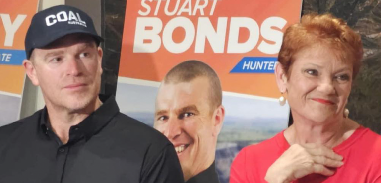 One Nation Stuart Bonds Pauline Hanson