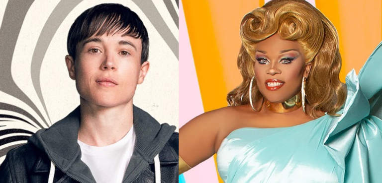 Elliot Page Peppermint Drag Race