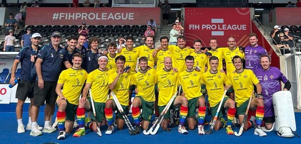 Kookaburras Hockey Team Wears Rainbow Socks To Support Gay Teammate During Pride Month
