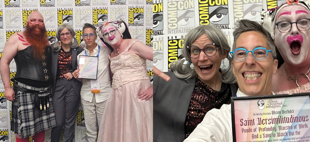 Alison Bechdel Has Been Canonised By The Sisters of Perpetual Indulgence