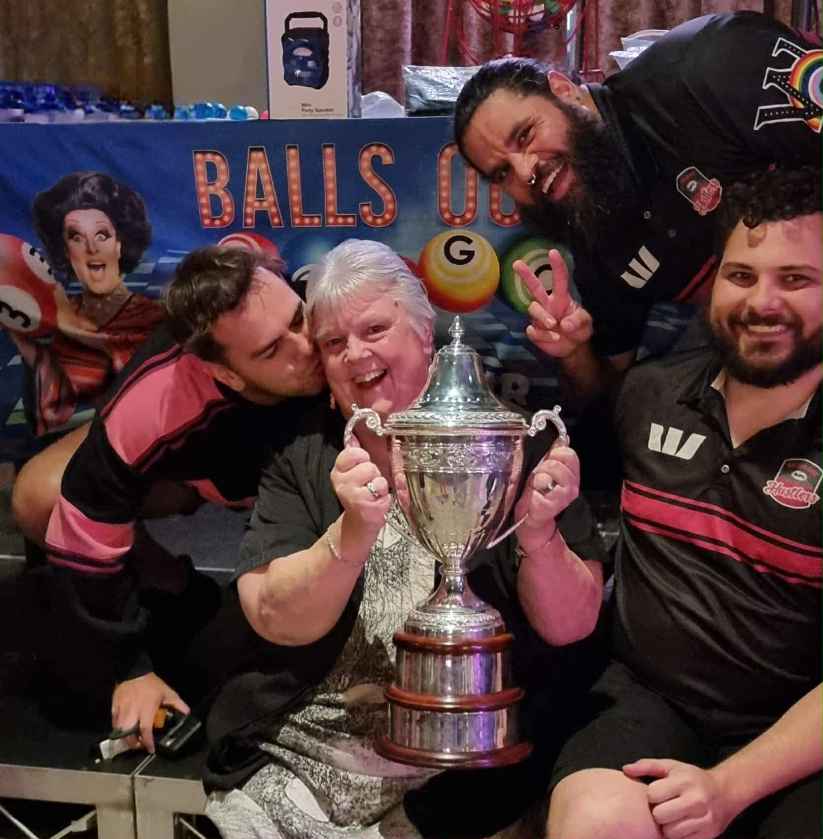 Brisbane Hustlers Receive A Huge Donation From Balls Out Bingo - Star ...