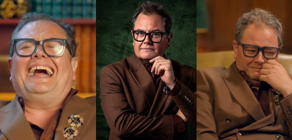 Alan Carr Hilariously Steals The Show In The Celebrity Traitors UK