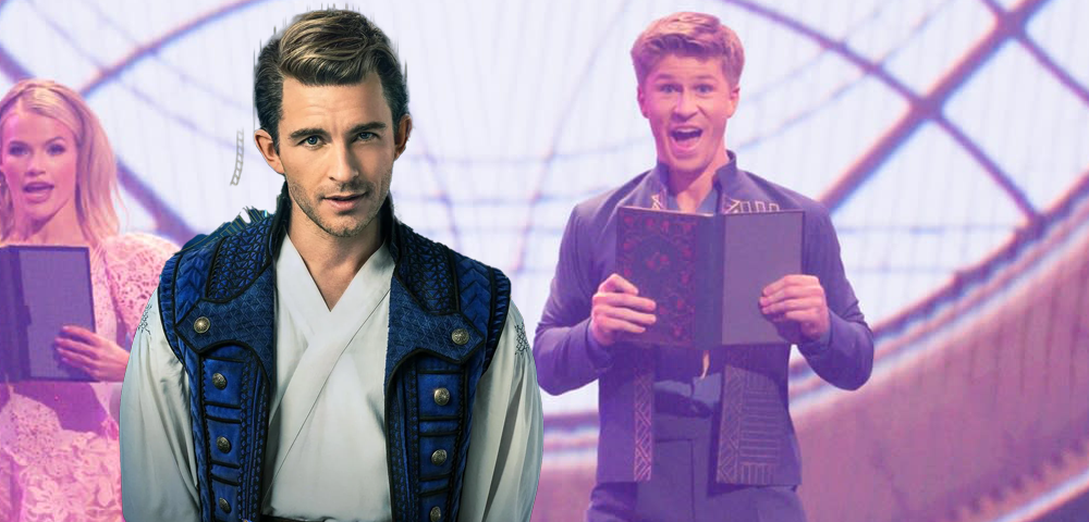 Robert Irwin Gets a Wicked Surprise From Jonathan Bailey