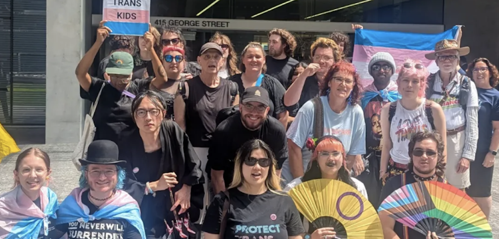 Brisbane Rallies To Support Mother of Trans Child Suing QLD Govt Over Trans Healthcare Ban