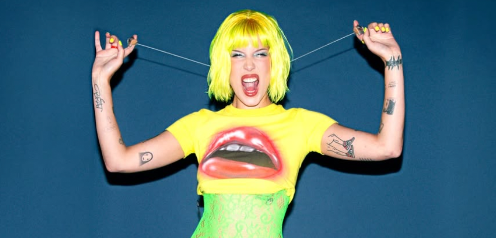 Fury As Singer Halsey Groped By Fans On Stage