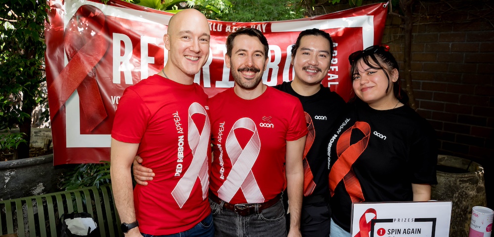 Go Red For World AIDS Day With ACON’s Red Ribbon Appeal