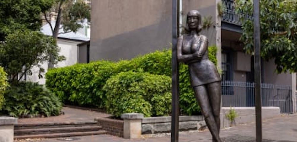 First Ever Sex Worker Statue, Joy, Returns To Darlinghurst Home